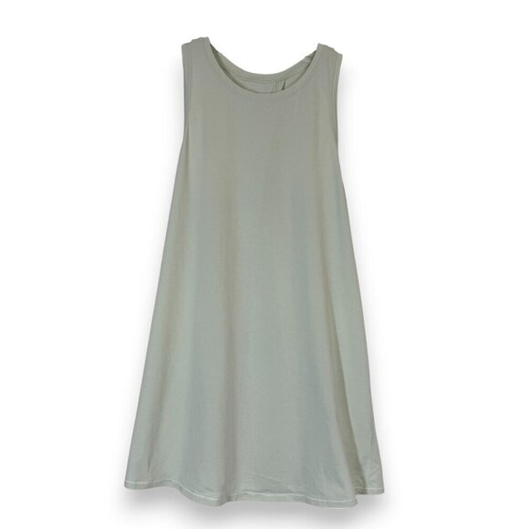Lululemon Tank Top Open Back All tied Up Light Green Athletic Yoga 4 - Picture 1 of 7